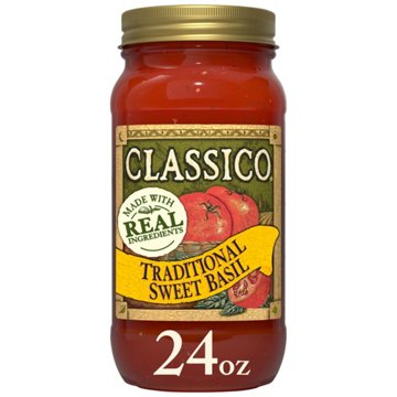 Classico Traditional Sweet Basil Pasta Sauce