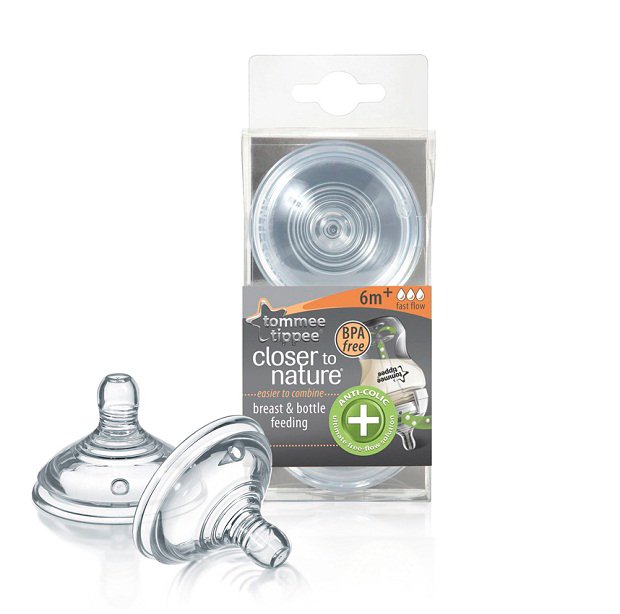 tommee tippee 6 month nipples