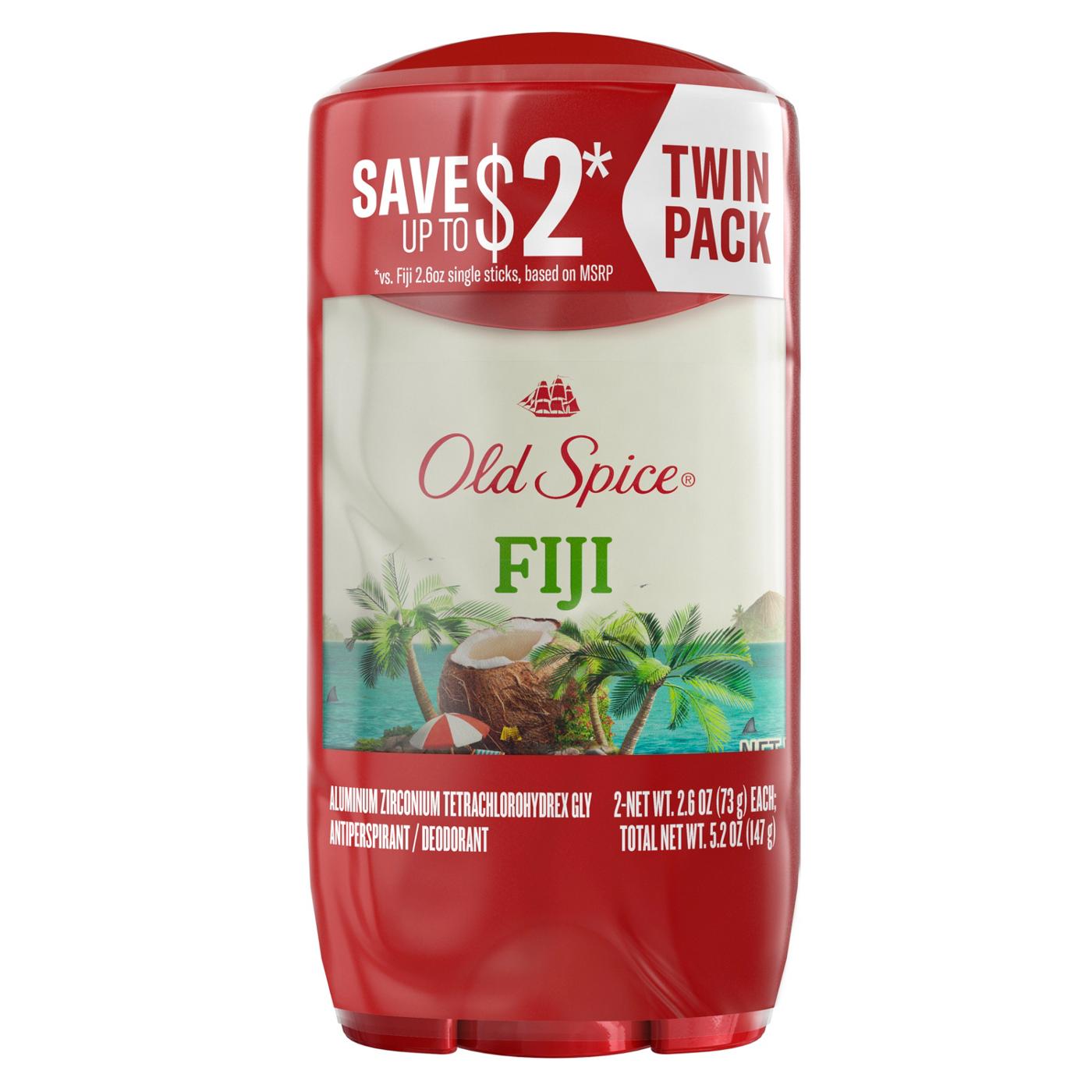 Old Spice Antiperspirant Deodorant - Fiji; image 10 of 10