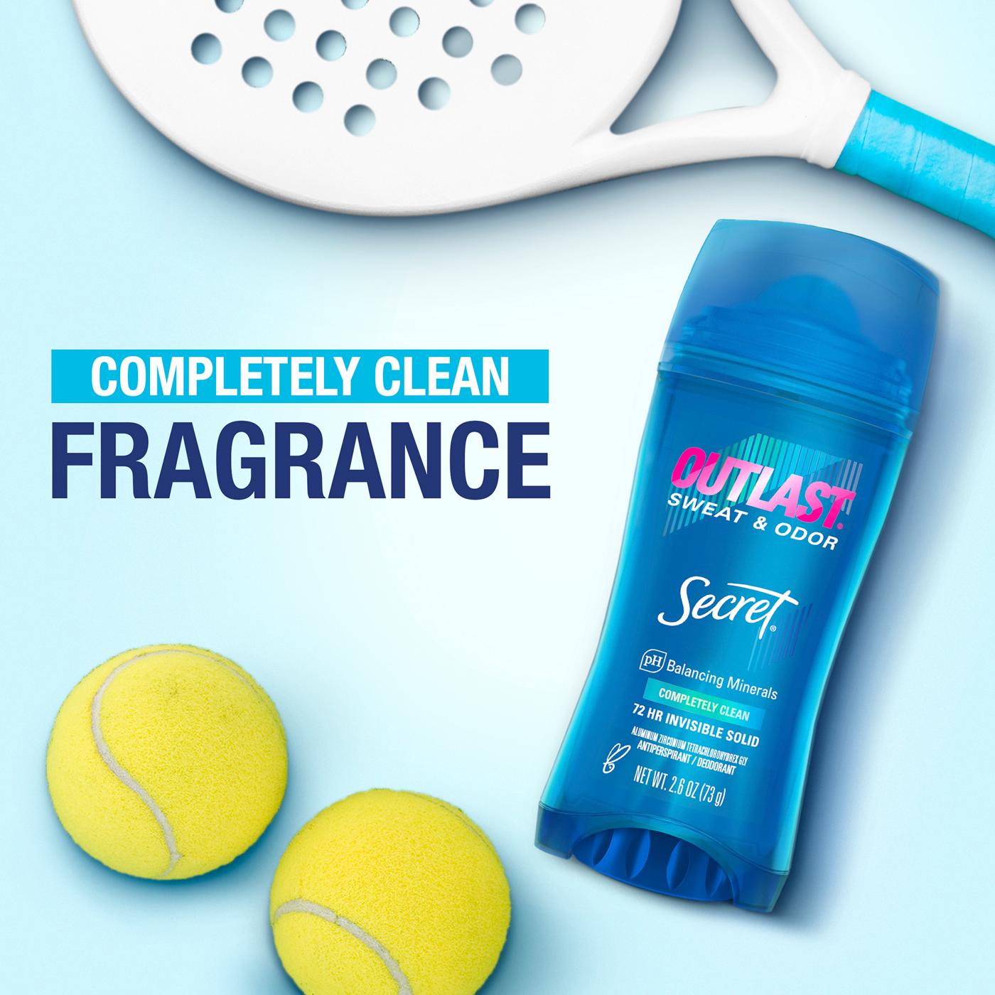 Secret Outlast 72 Hr Gel Antiperspirant Deodorant - Clean; image 3 of 10