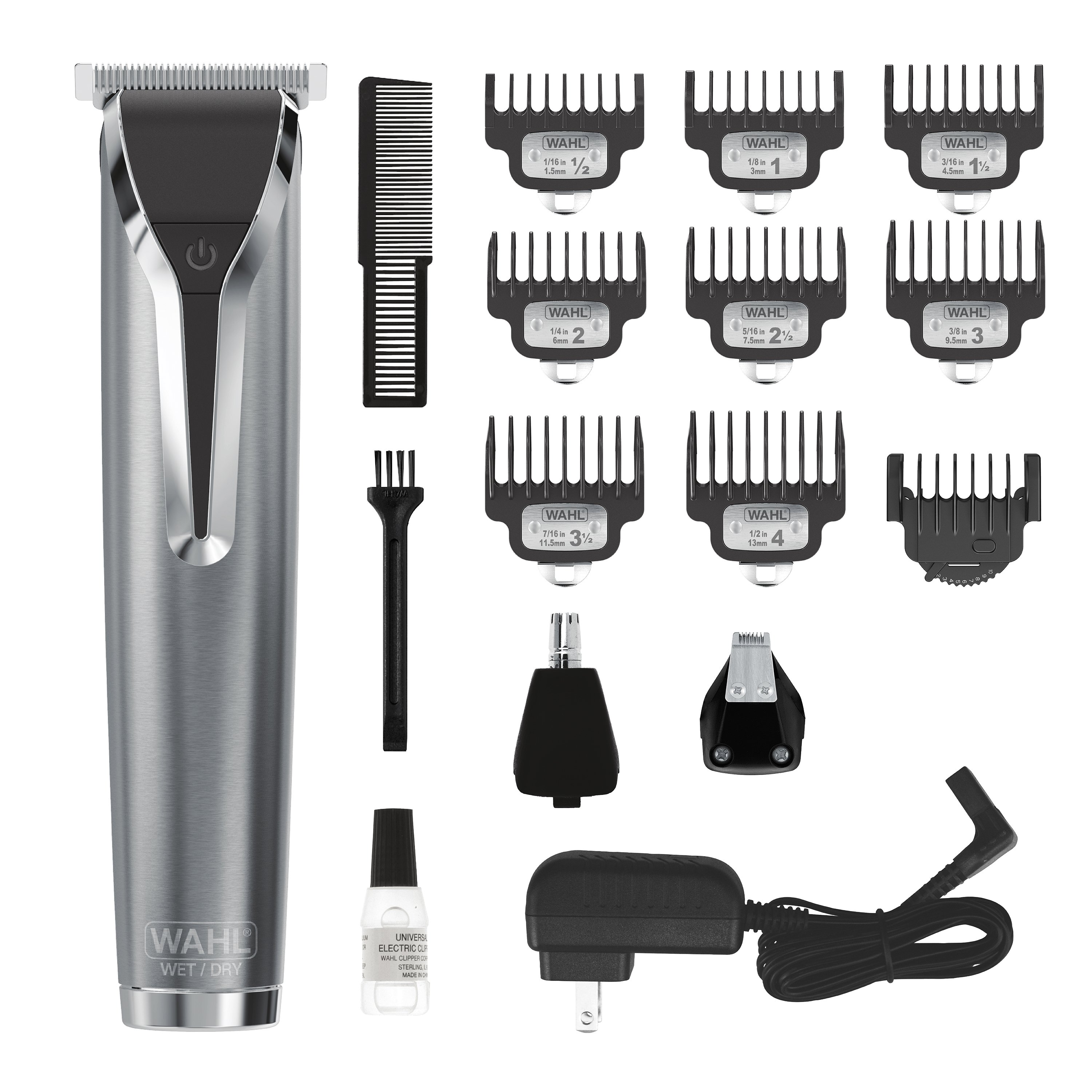 Wahl Stainless Steel Lithium-Ion+ Trimmer Shop Electric shavers