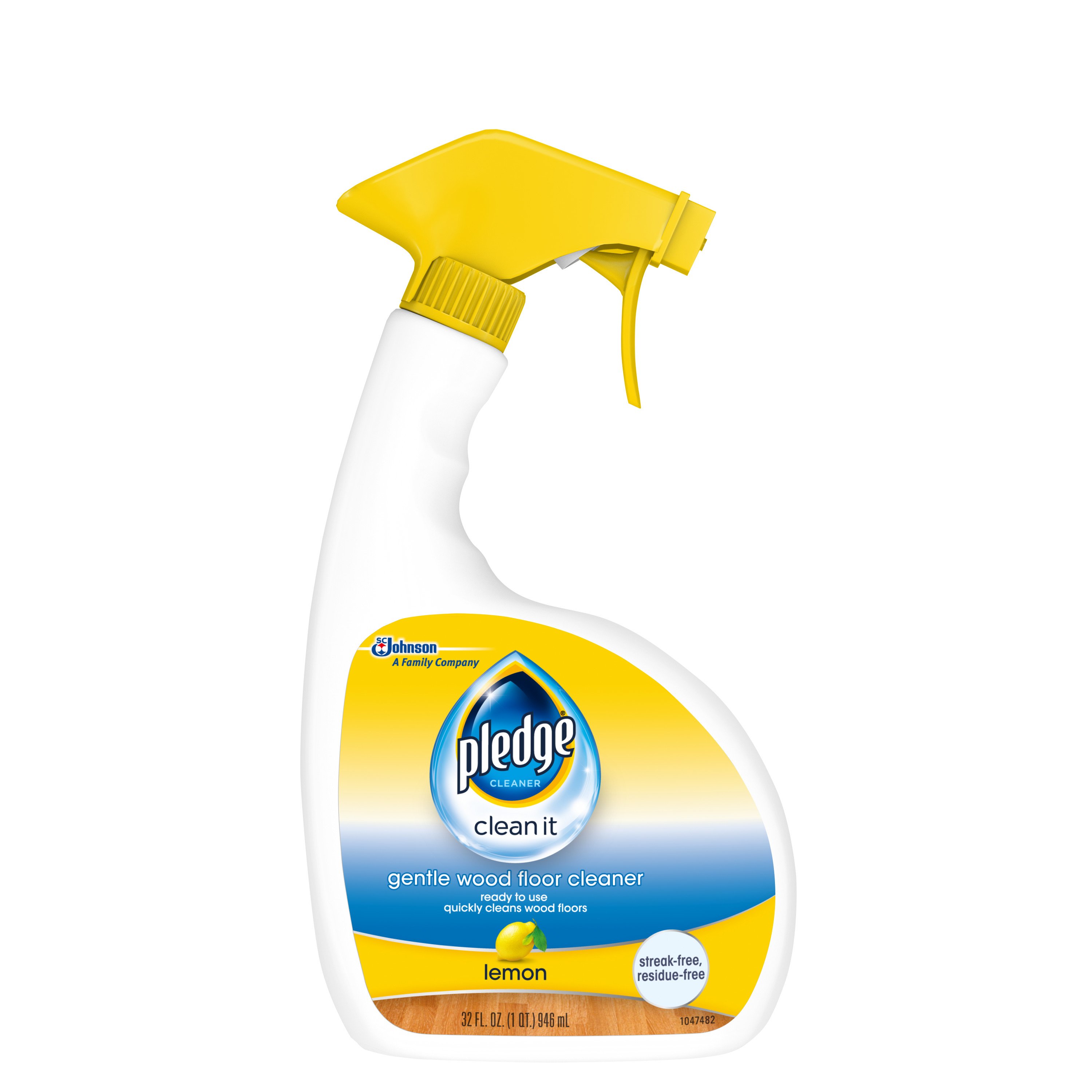 Pledge Lemon Gentle Wood Floor Cleaner Spray Shop Wood Cleaner