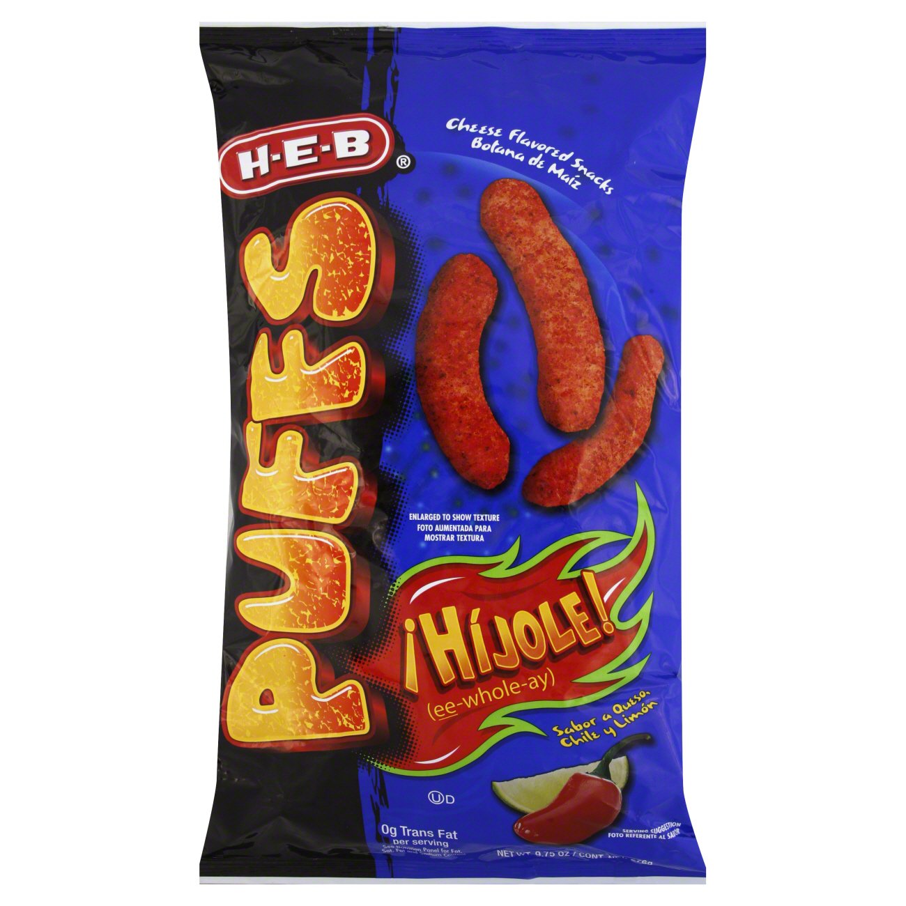 HEB Hijole Flavored Cheese Puffs Shop Chips at HEB