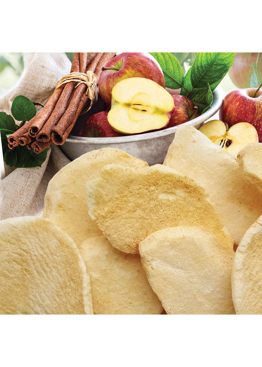 Brothers All Natural Fuji Apple Cinnamon FreezeDried Fruit Crisps