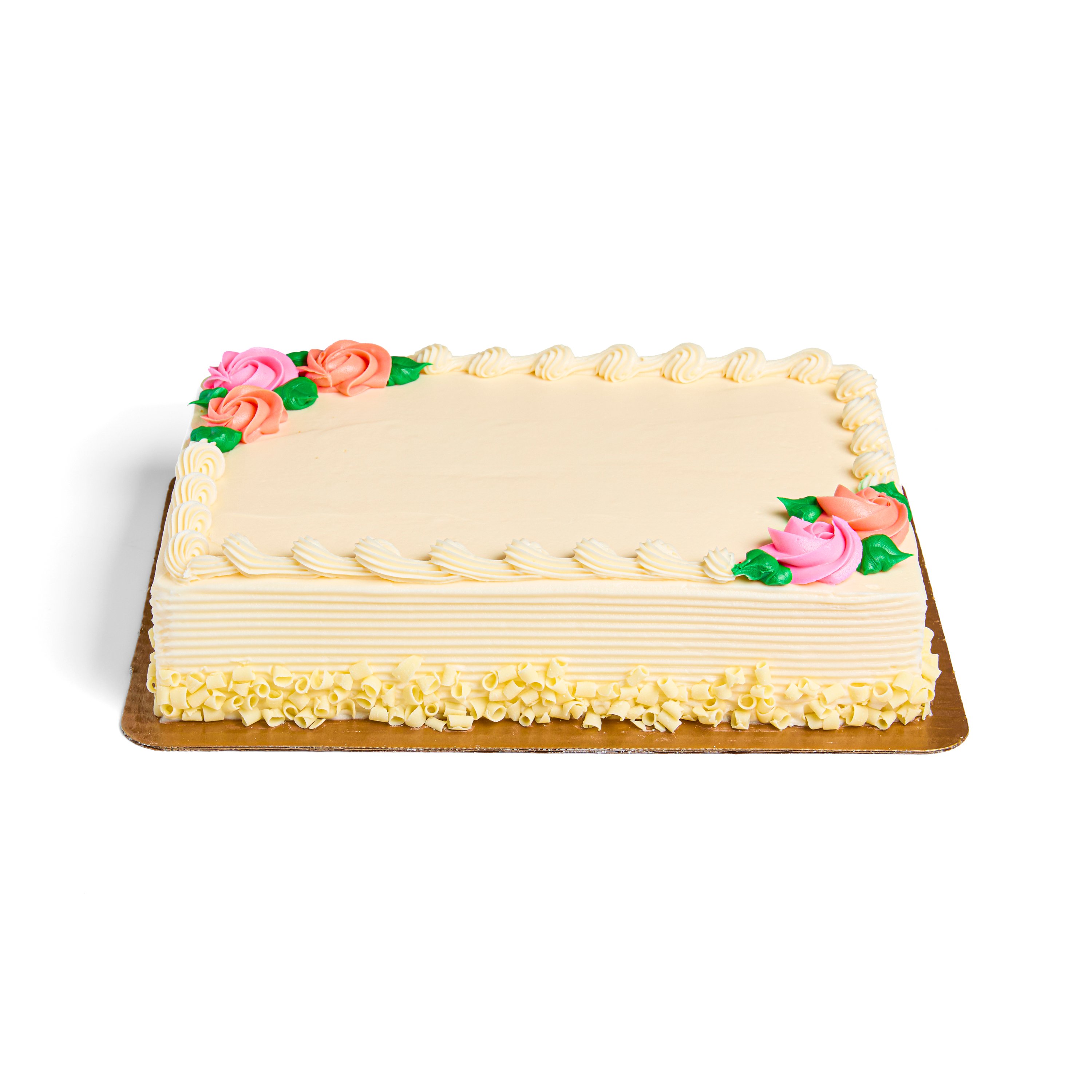 H-E-B Bakery French Buttercream White Cake - Shop Standard cakes at H-E-B