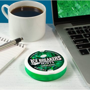 Ice Breakers Spearmint Sugar Free Mints, 1.5 oz