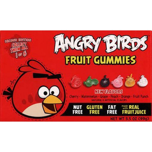 Angry Birds Fruit Gummies Red Bird 2nd Edition Shop Candy at HEB