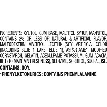 Ice Breakers Ice Cubes Peppermint Flavored Sugar Free Chewing Gum, 40 pc, 3.24 oz