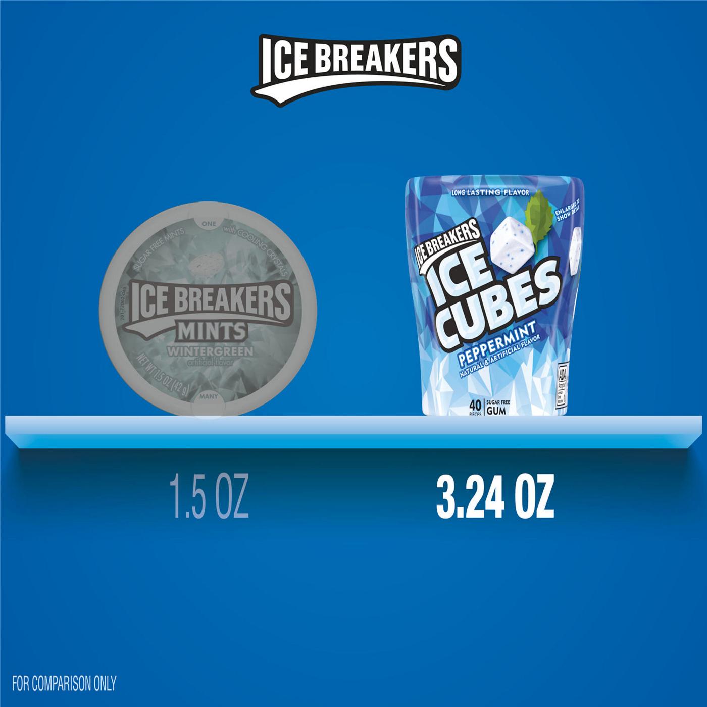 Ice Breakers Ice Cubes Peppermint Sugar Free Chewing Gum; image 4 of 7