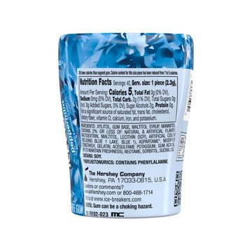 Ice Breakers Ice Cubes Peppermint Flavored Sugar Free Chewing Gum, 40 pc, 3.24 oz