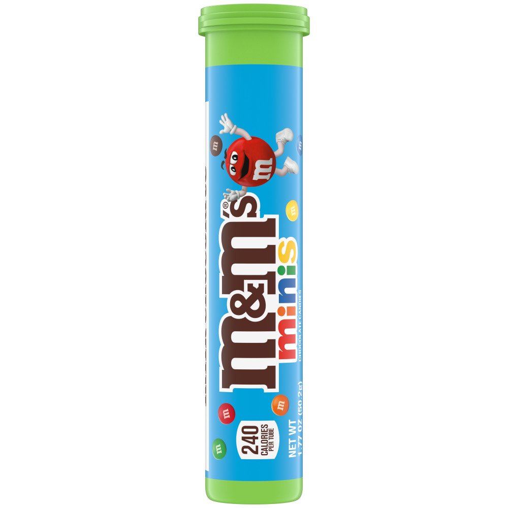 M&Mâ€™s Minis Milk Chocolate Candies Tube