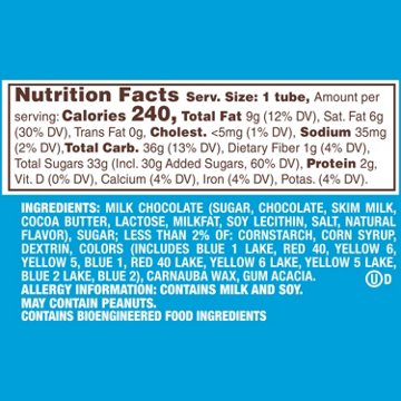 M&M'S Minis Milk Chocolate Candy Mega Tube