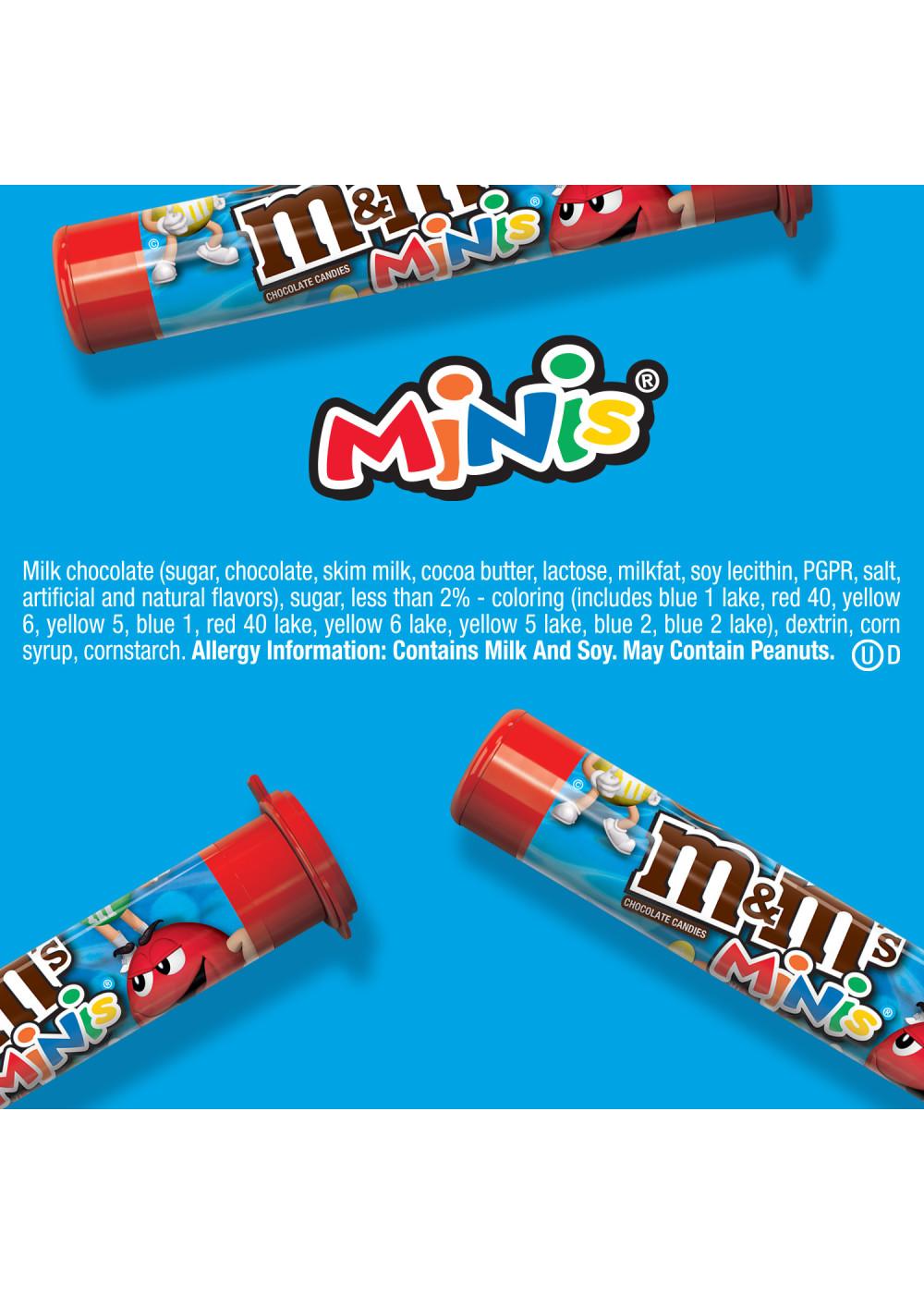 M&M'S Minis Milk Chocolate Candy Mega Tube; image 7 of 8