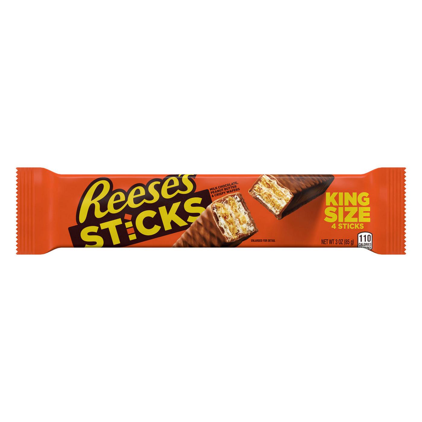 Reese's Sticks Milk Chocolate Peanut Butter Wafer Candy - King Size; image 1 of 7