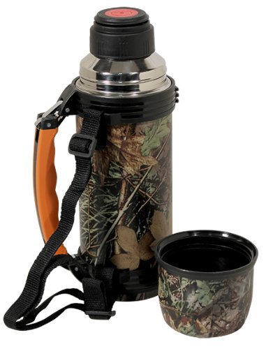 Camouflage - Insulated thermos Black 1.25 L  مطارة حرارية 1.25 لتر أس –  Kaif