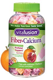 VitaFusion Fiber + Calcium PreNatal Support Gummies Shop Vitamins