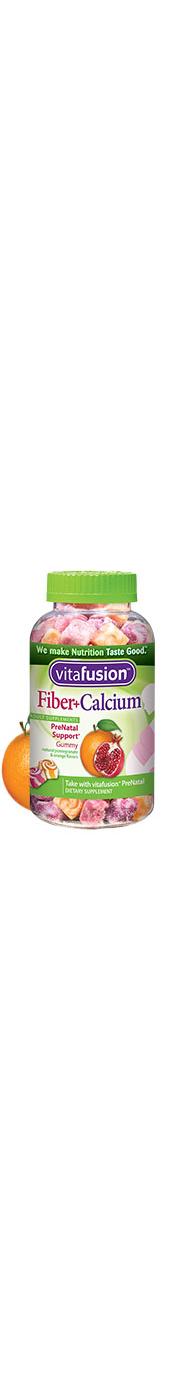 VitaFusion Fiber + Calcium PreNatal Support Gummies; image 1 of 2