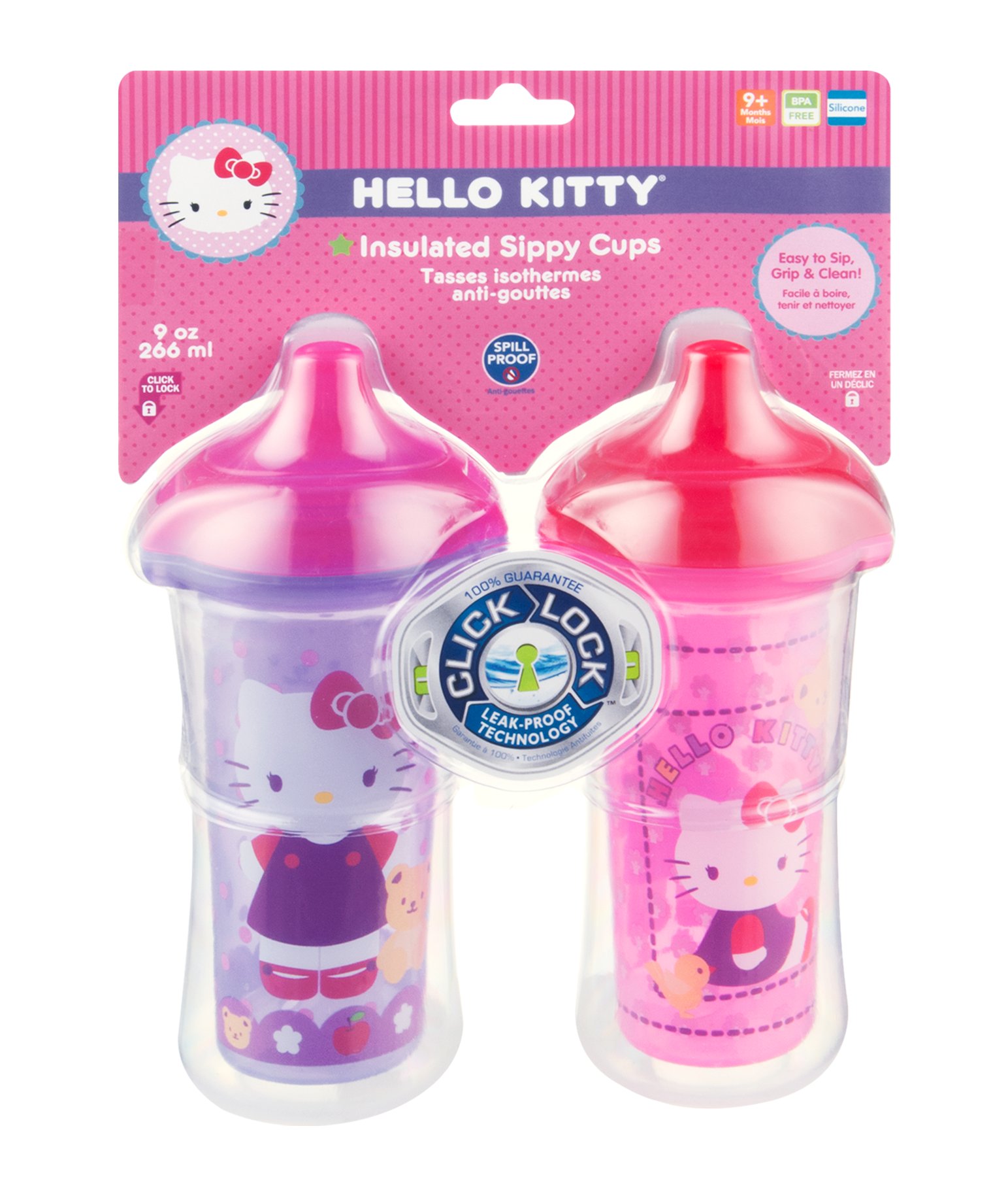 Hello Kitty 9 OZ Insulated Sippy Cups Shop Cups at HEB