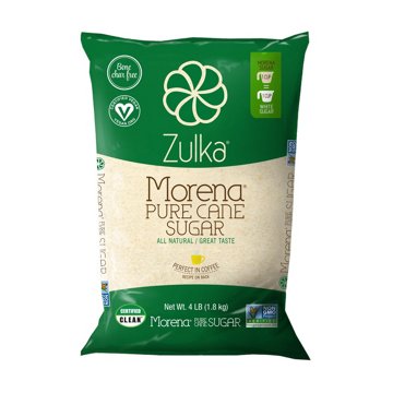 Zulka Pure Cane Sugar, 4 lb