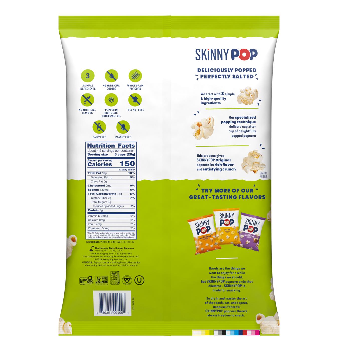 SKINNYPOP Original Popped Popcorn; image 2 of 2