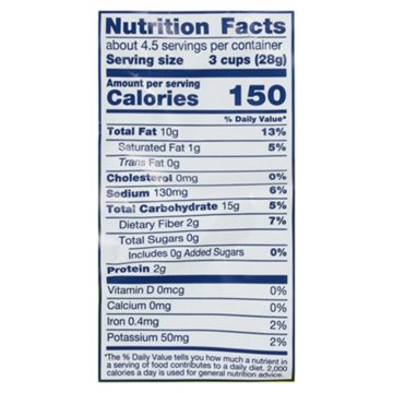 SKINNYPOP Original Popped Popcorn, 4.4 oz