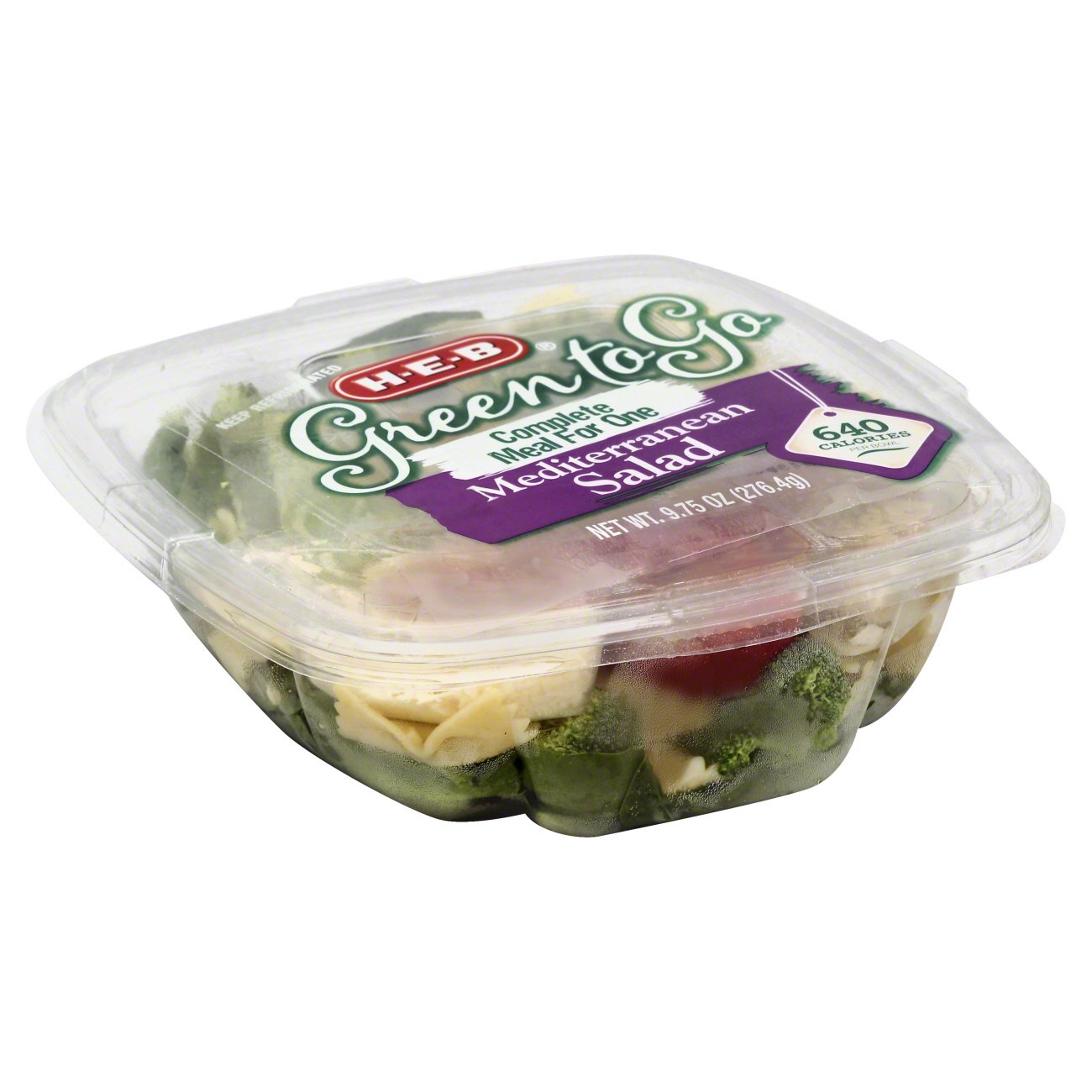HEB Shake, Rattle & Bowl Mediterranean Salad Shop Lettuce & leafy