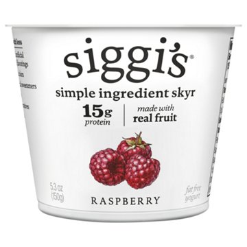 Siggi's Non-Fat Strained Icelandic Style Skyr Yogurt - Raspberry