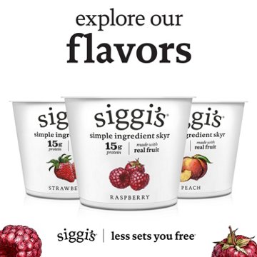 Siggi's Non-Fat Strained Icelandic Style Skyr Yogurt - Raspberry