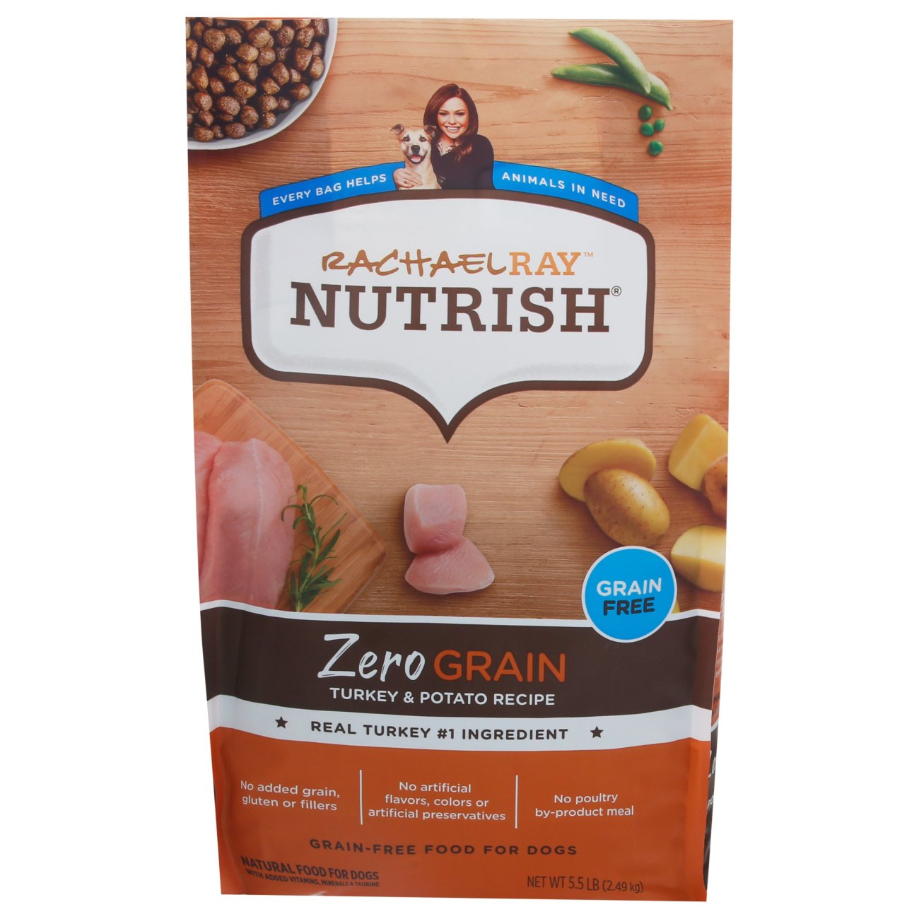 rachael ray dog food serving size