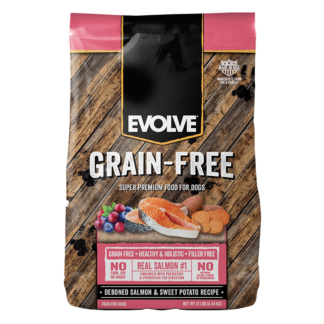 salmon and sweet potato grain free dog food