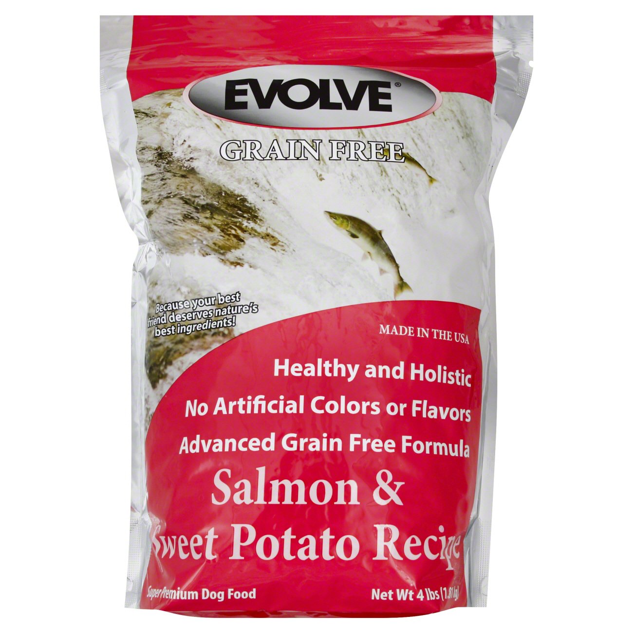 Evolve Grain Free Salmon Sweet Potato Recipe Dog Shop Food at