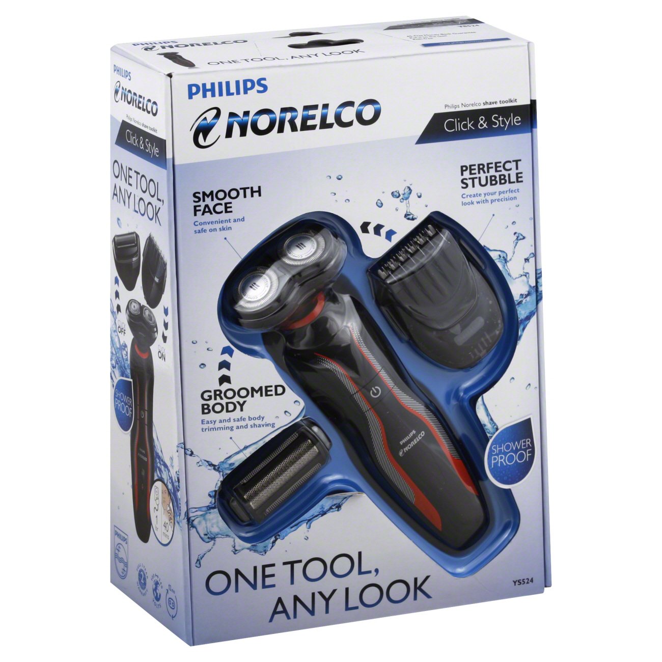 philips norelco click & style 3 in 1 tool