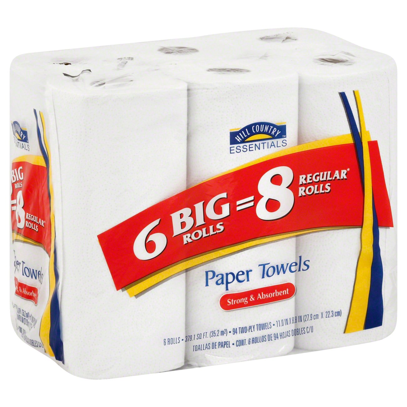 Hill Country Essentials 2Ply Paper Towels Shop Paper Towels at HEB