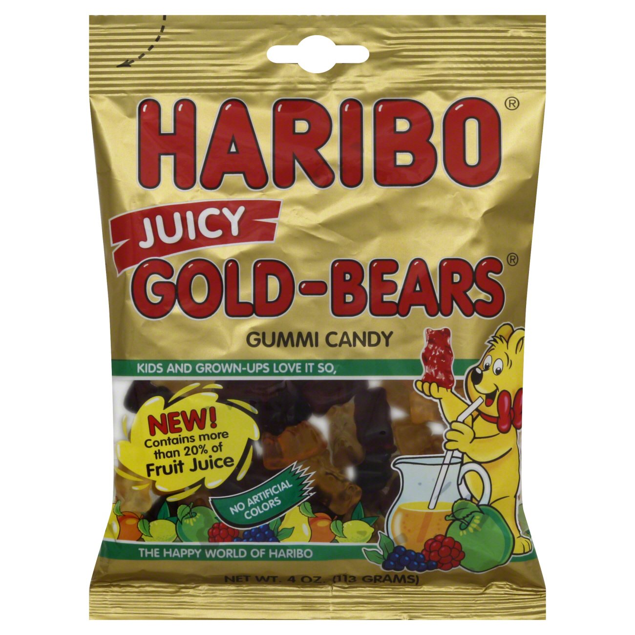 Haribo Gold-Bears Juicy Gummy Candy - Shop Candy At H-E-B