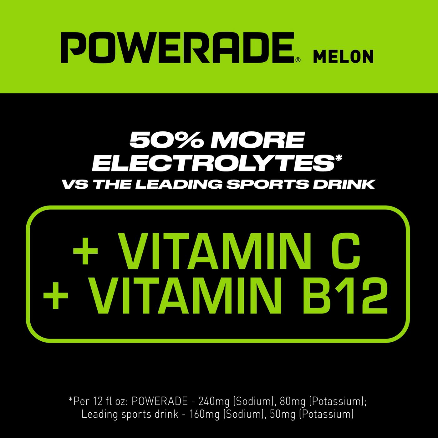 Powerade Melon Sports Drink; image 7 of 7