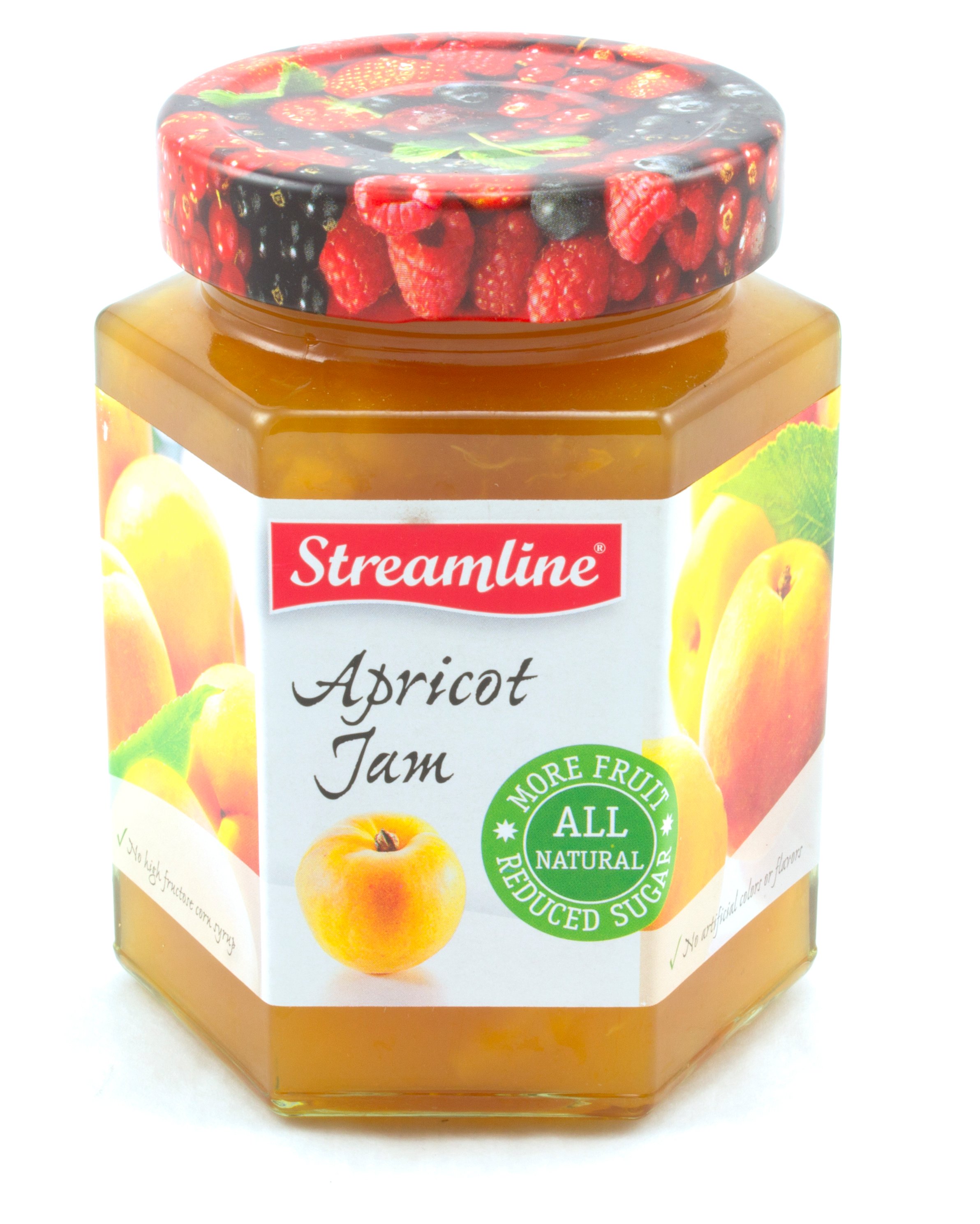 StreamLine Reduced Sugar All Natural Apricot Jam Shop Jelly & Jam at