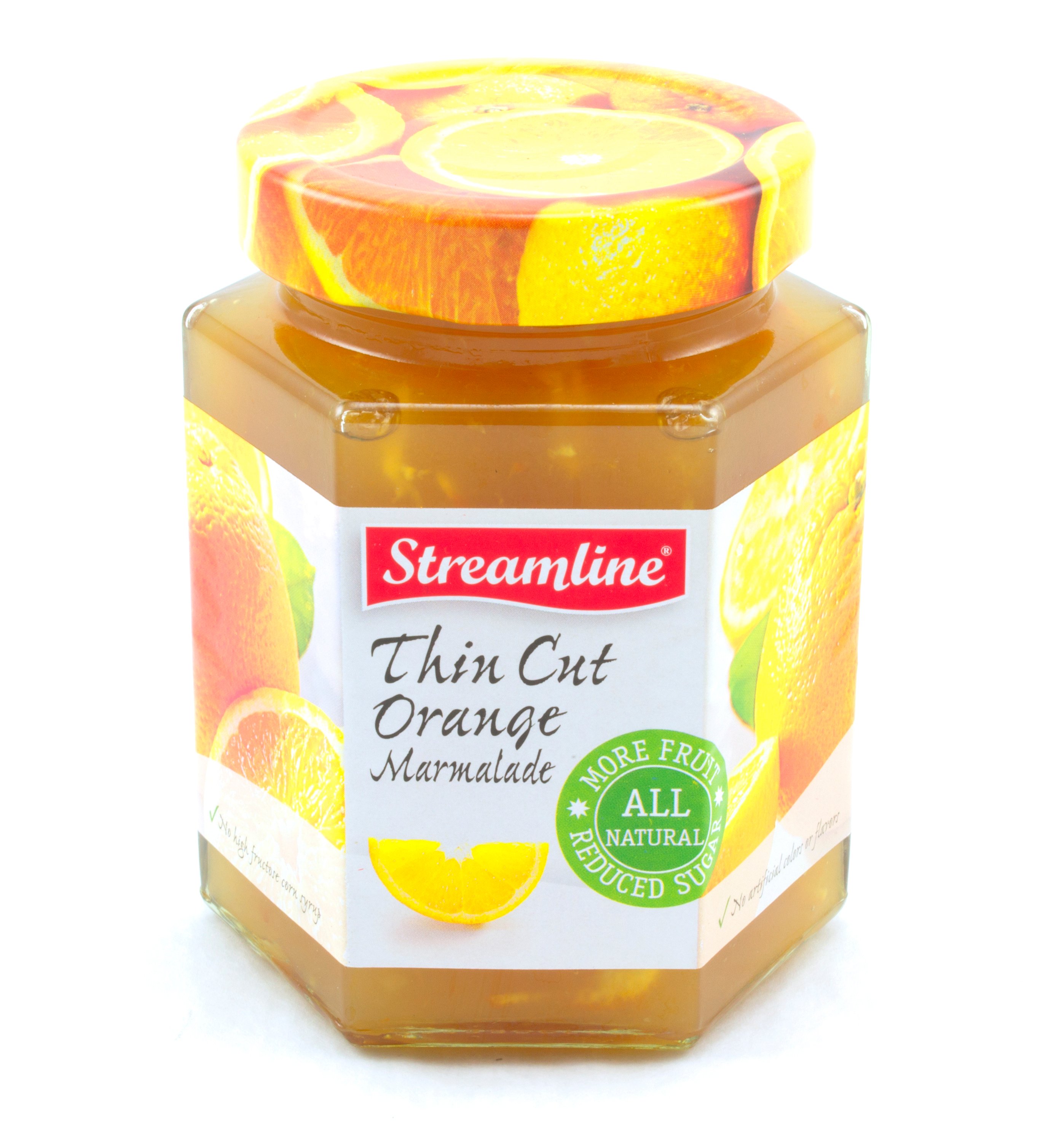 StreamLine Reduced Sugar All Natural Orange Thin Cut Marmalade Shop