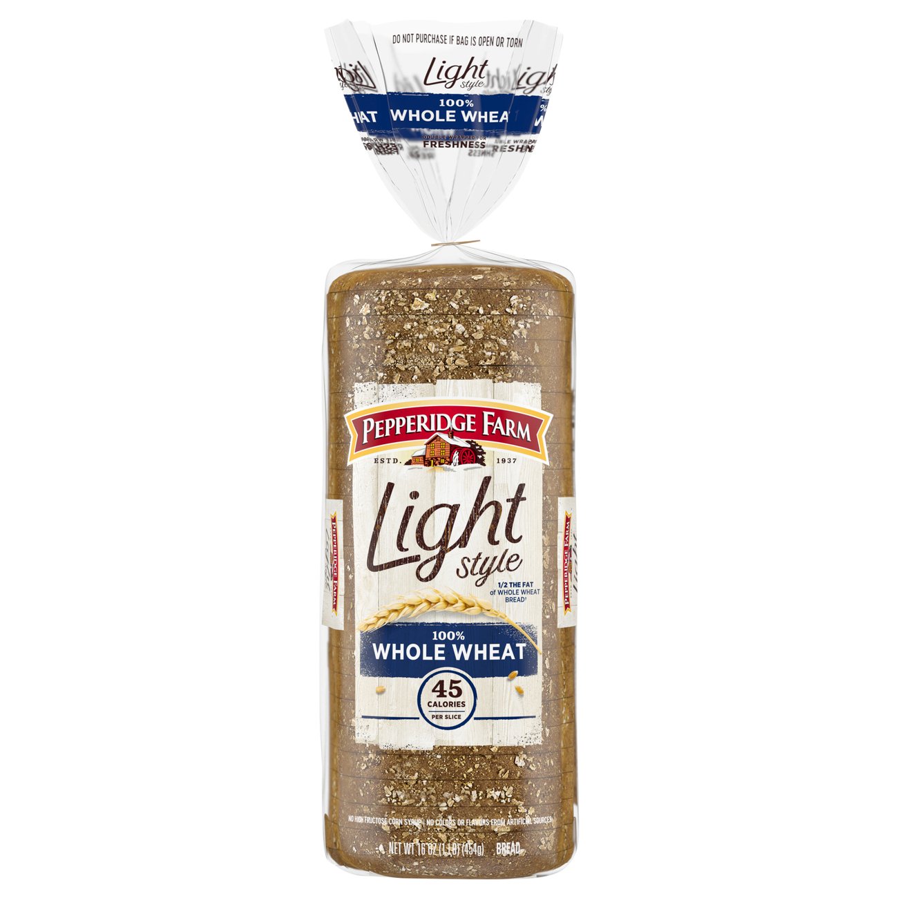 Pepperidge Farm Light Style Whole Wheat Bread - Shop Sliced bread at H-E-B