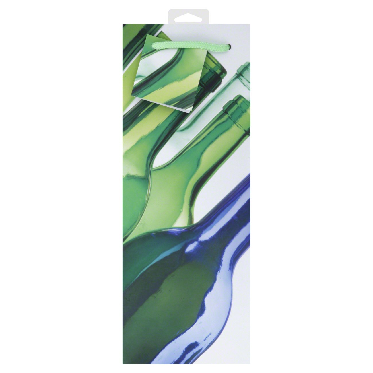 Oenophilia Slanted Bottles Paper Wine Gift Bag Shop Gift wrap at HEB