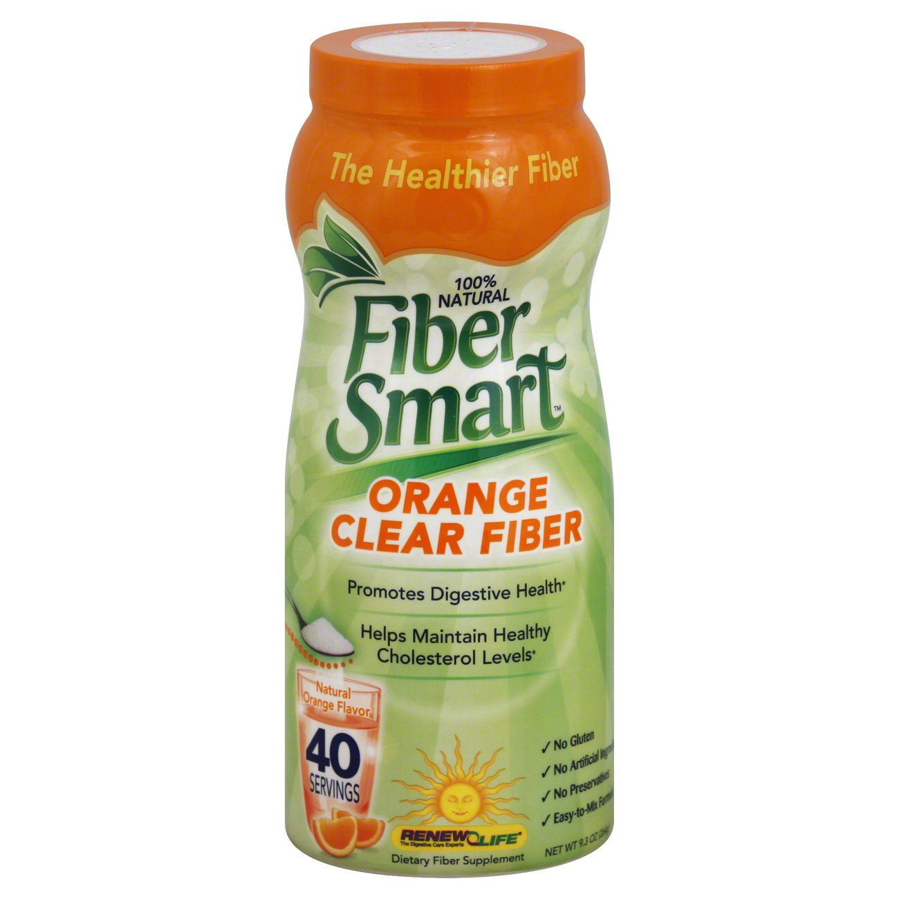 Renew life Orange Fiber Smart Clear Fiber Shop Digestion & Nausea at