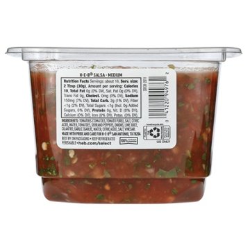 H-E-B Fresh Salsa - Medium Spicy, 16 oz