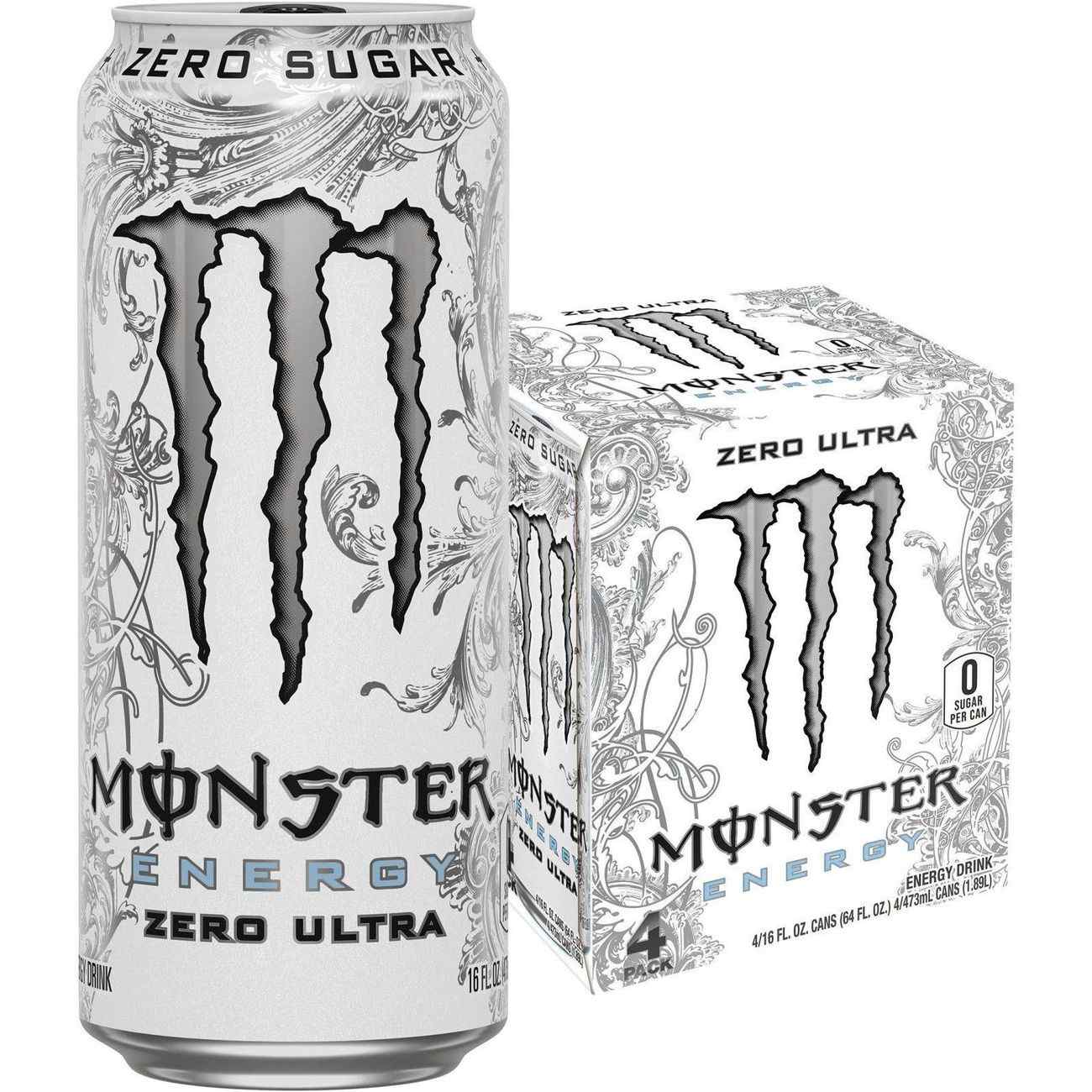 does white monster have l carnitine Monster Zero Sugar Ultra Peachy Keen Energy Drink Can, 16 fl oz citrusy beverage contains the full Monster Energy blend Monster Energy Zero Ultra Sugar