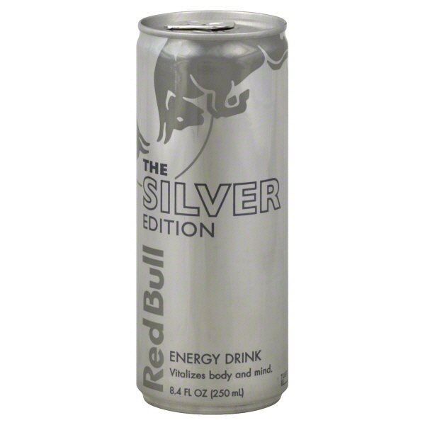 Red Bull The Silver Edition Energy Drink