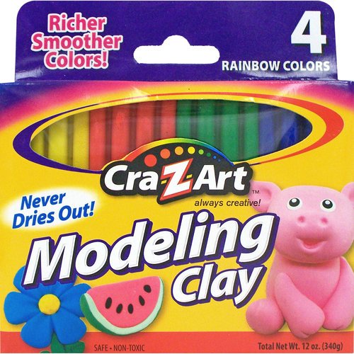 rainbow modeling clay