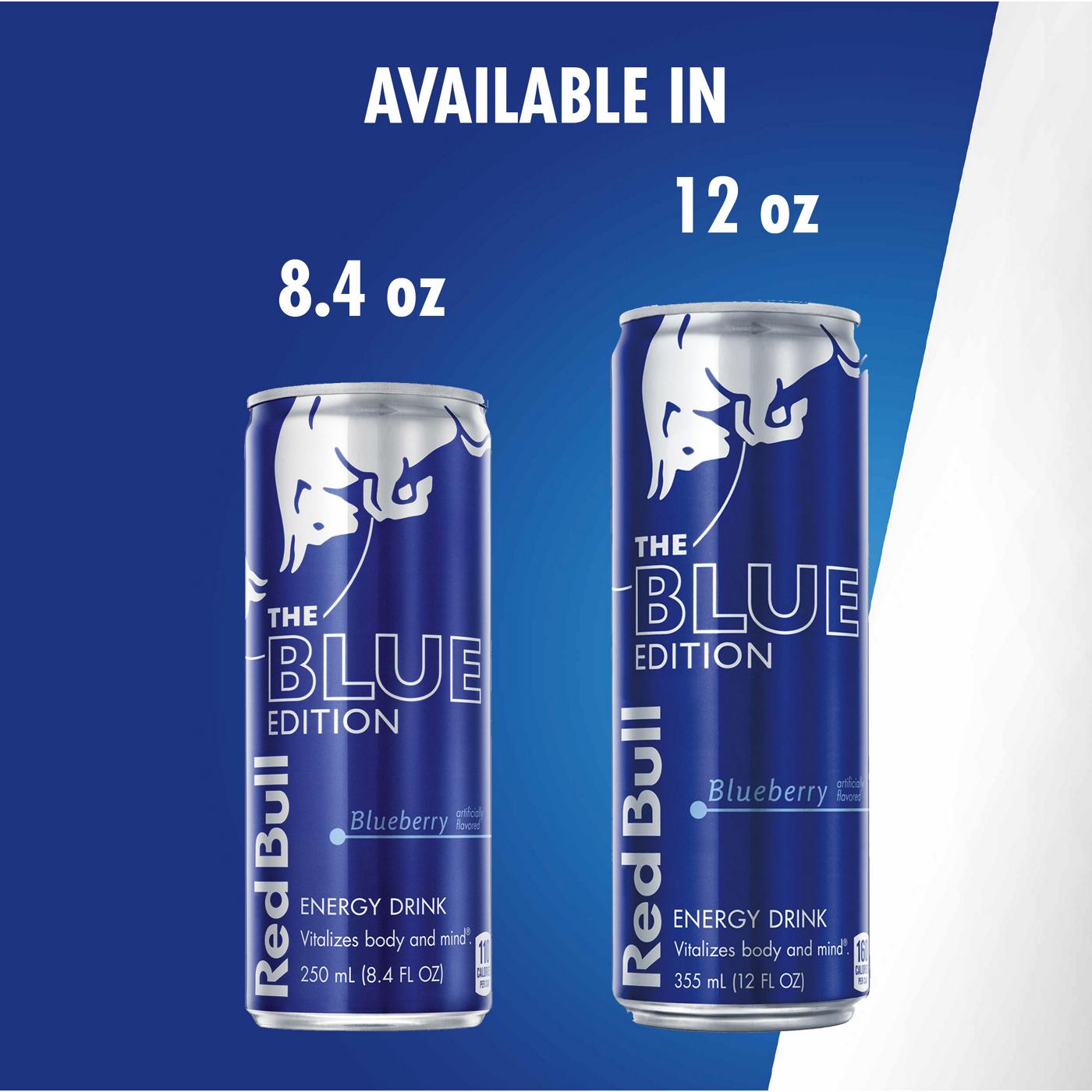 Red Bull The Blue Edition Blueberry Energy Drink 4 pk Cans; image 4 of 7