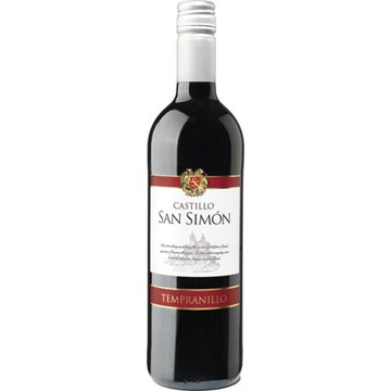 Castillo San Simon Tempranillo Spain Red Wine, 750 mL
