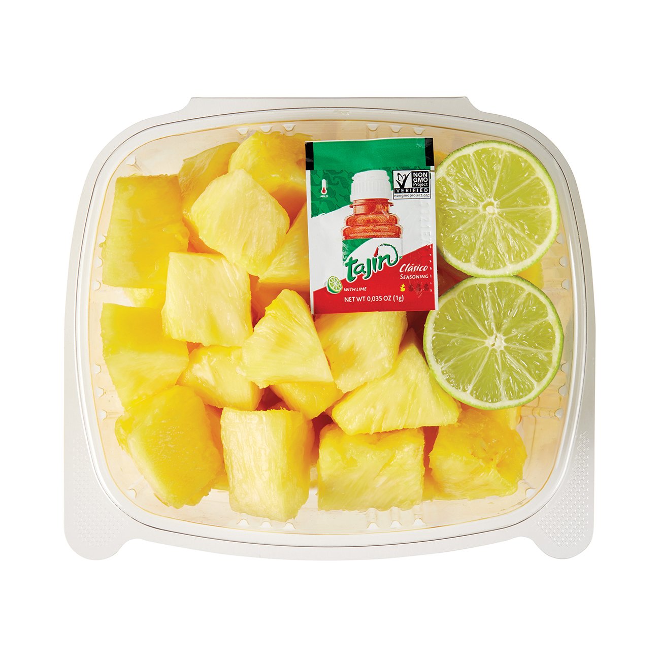 Fresh Pineapple Chunks with Lime & Tajin Shop Fruit at HEB