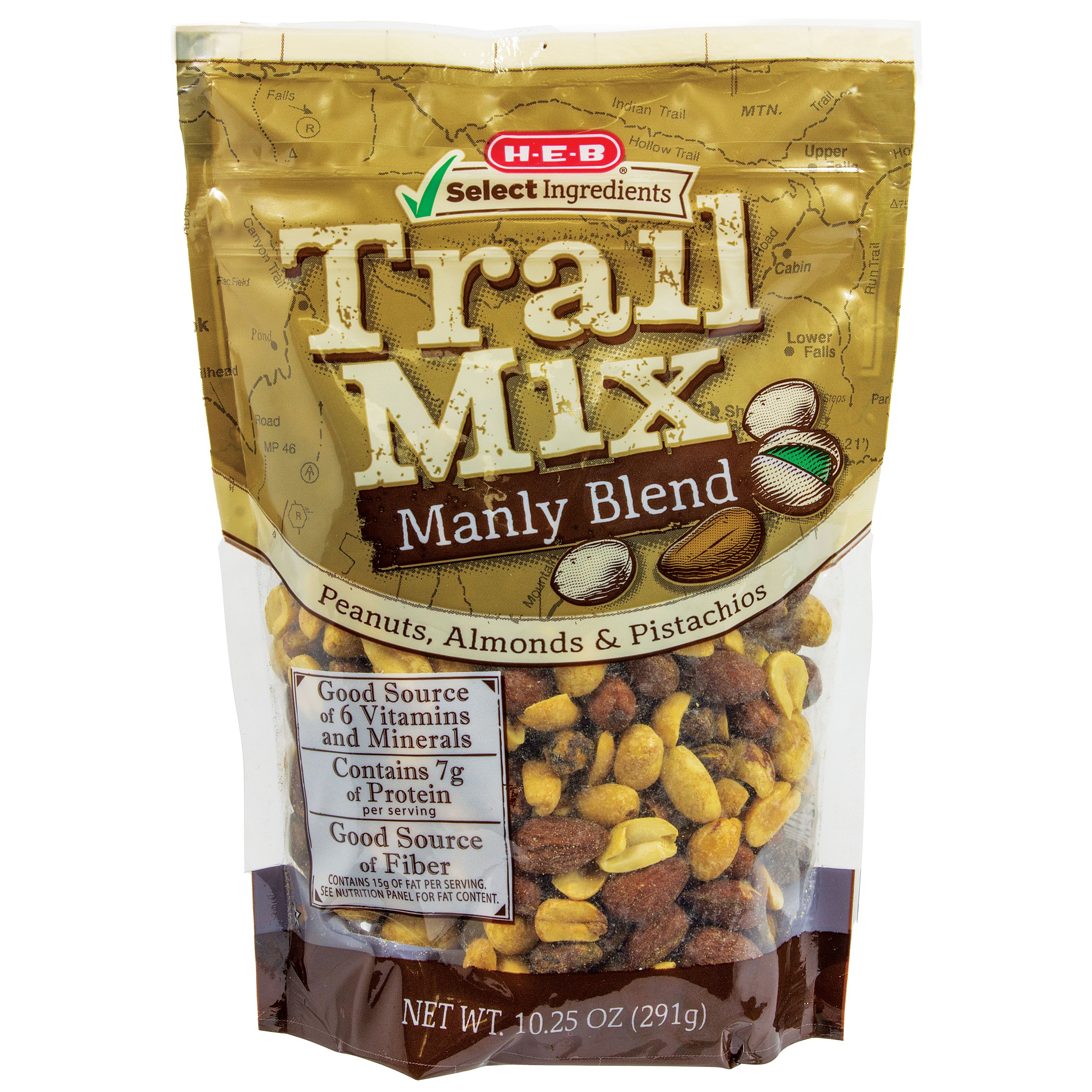 HEB Select Ingredients Manly Blend Trail Mix Shop Trail Mix at HEB