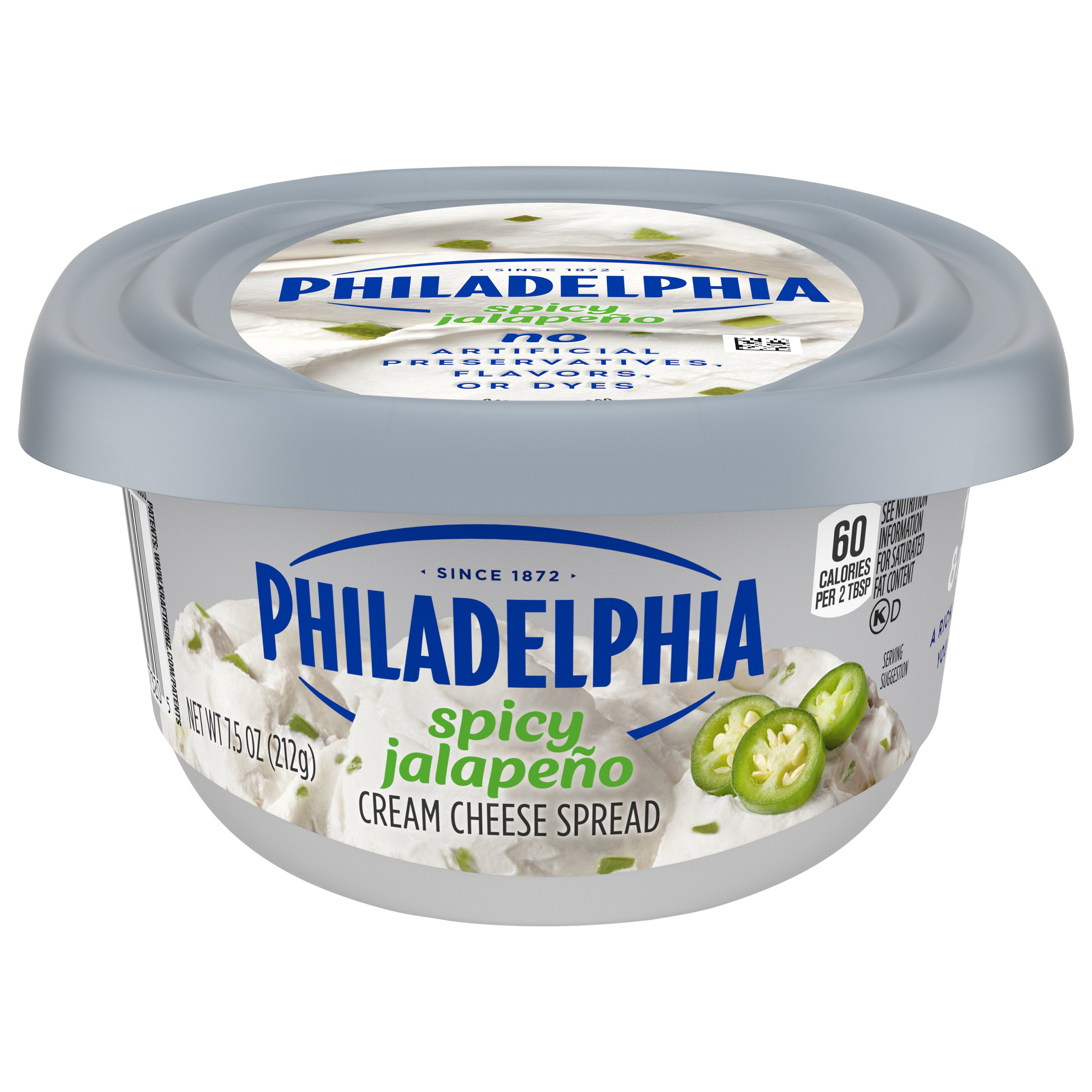 Kraft Philadelphia Spicy Jalapeno Cream Cheese Shop Cheese at HEB