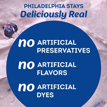 Philadelphia Blueberry Cream Cheese Spread, 7.5 oz